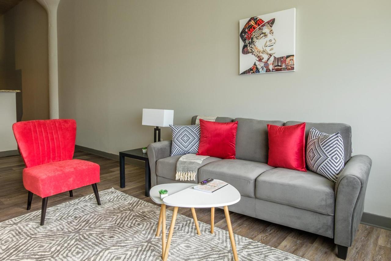 Frontdesk Waterfront Apts Downtown Cleveland Lejlighed Værelse billede